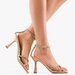 Sandale cu toc Aron Aurii